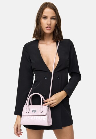 HARPA Handbag in Pink: front
