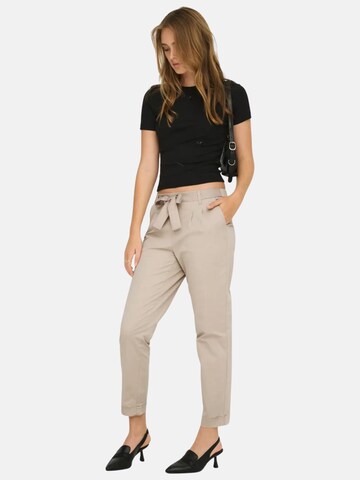 ONLY Loosefit Hose 'ONLRITA-EVELYN'‌‌‌‌ in Beige