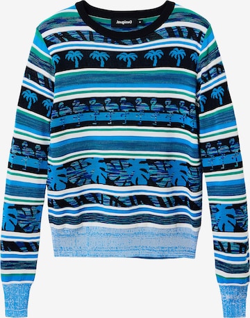 Desigual Pullover 'RAINFOREST' in Blau: predná strana