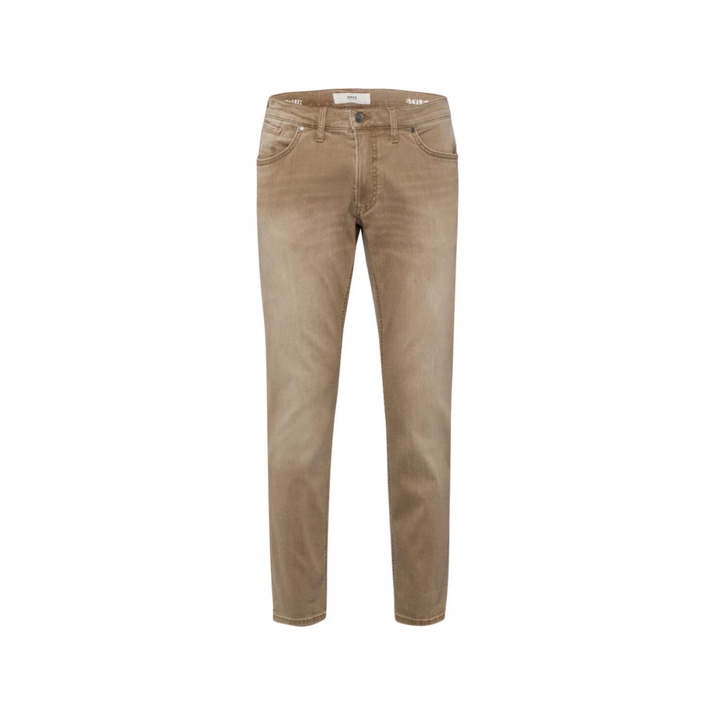 BRAX Slimfit Jeans 'Chuck' in Braun: Vorderseite