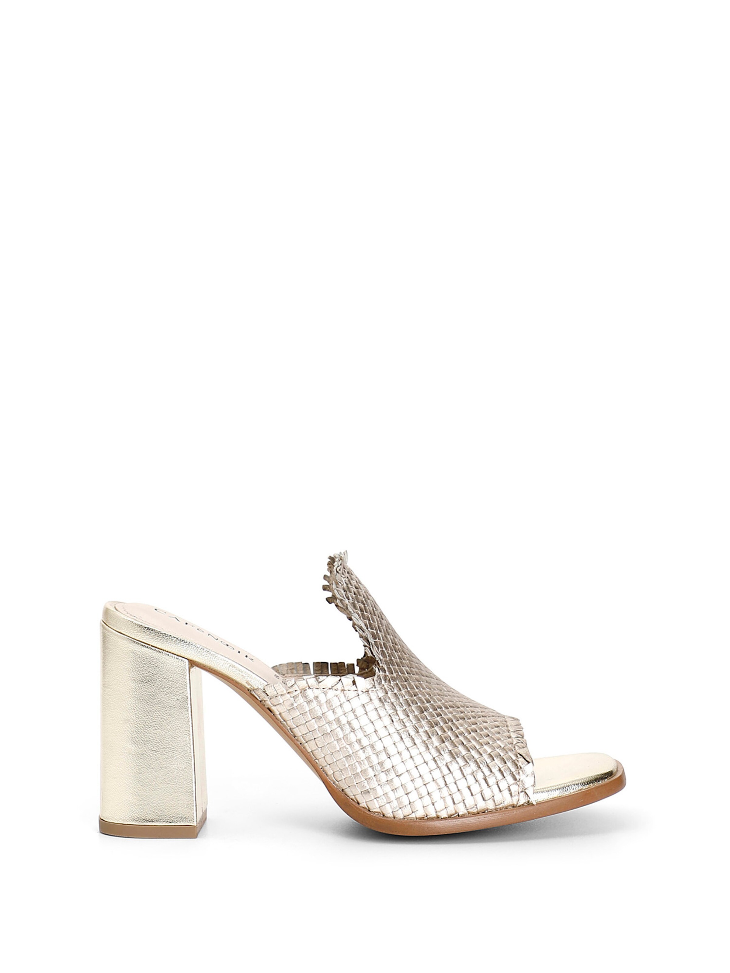 Zoccoletto di CAFè NOIR in oro