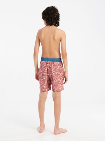 PROTEST Badeshorts 'PRTSurfin JR' in Rot