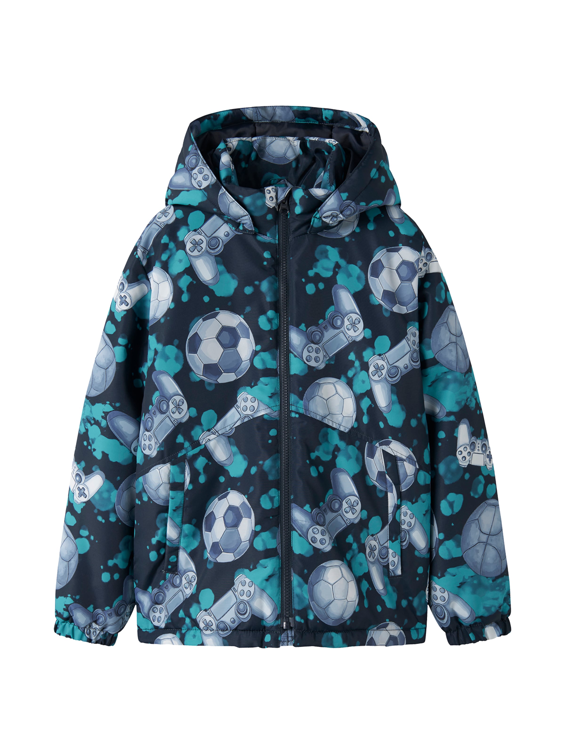 NAME IT - Chaqueta de entretiempo 'NKMMax' en azul: frente