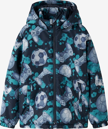 NAME IT - Chaqueta de entretiempo 'NKMMax' en azul: frente