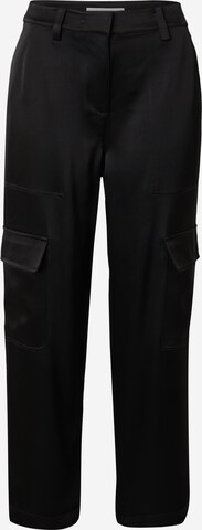 Loosefit Pantaloni cu buzunare de la MICHAEL Michael Kors pe negru: față