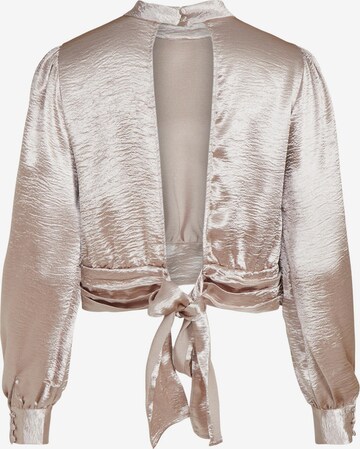 VILA Blouse 'JACKAL' in Zilver