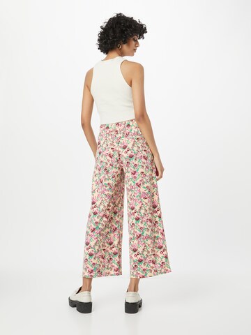 ICHI - Loosefit Pantalón 'Kate' en rosa