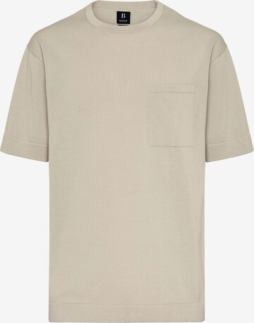 T-Shirt Boggi Milano en beige : devant