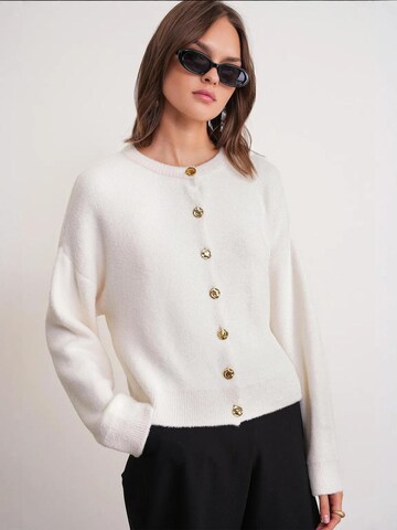 MixRay Knit cardigan in Beige