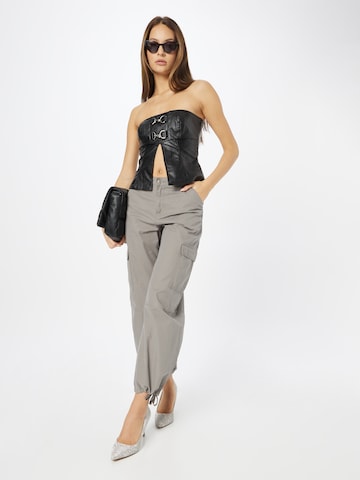 Regular Pantalon cargo 'Getty' WEEKDAY en gris