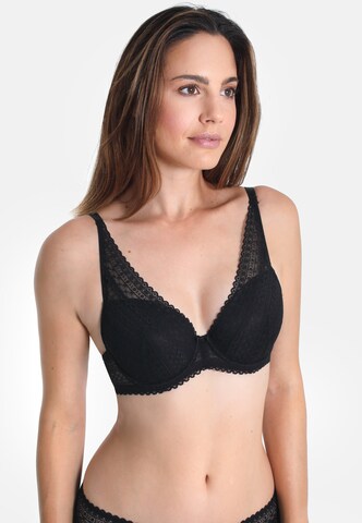 Invisible Soutien-gorge 'TEMPTING PASSION' sassa en noir