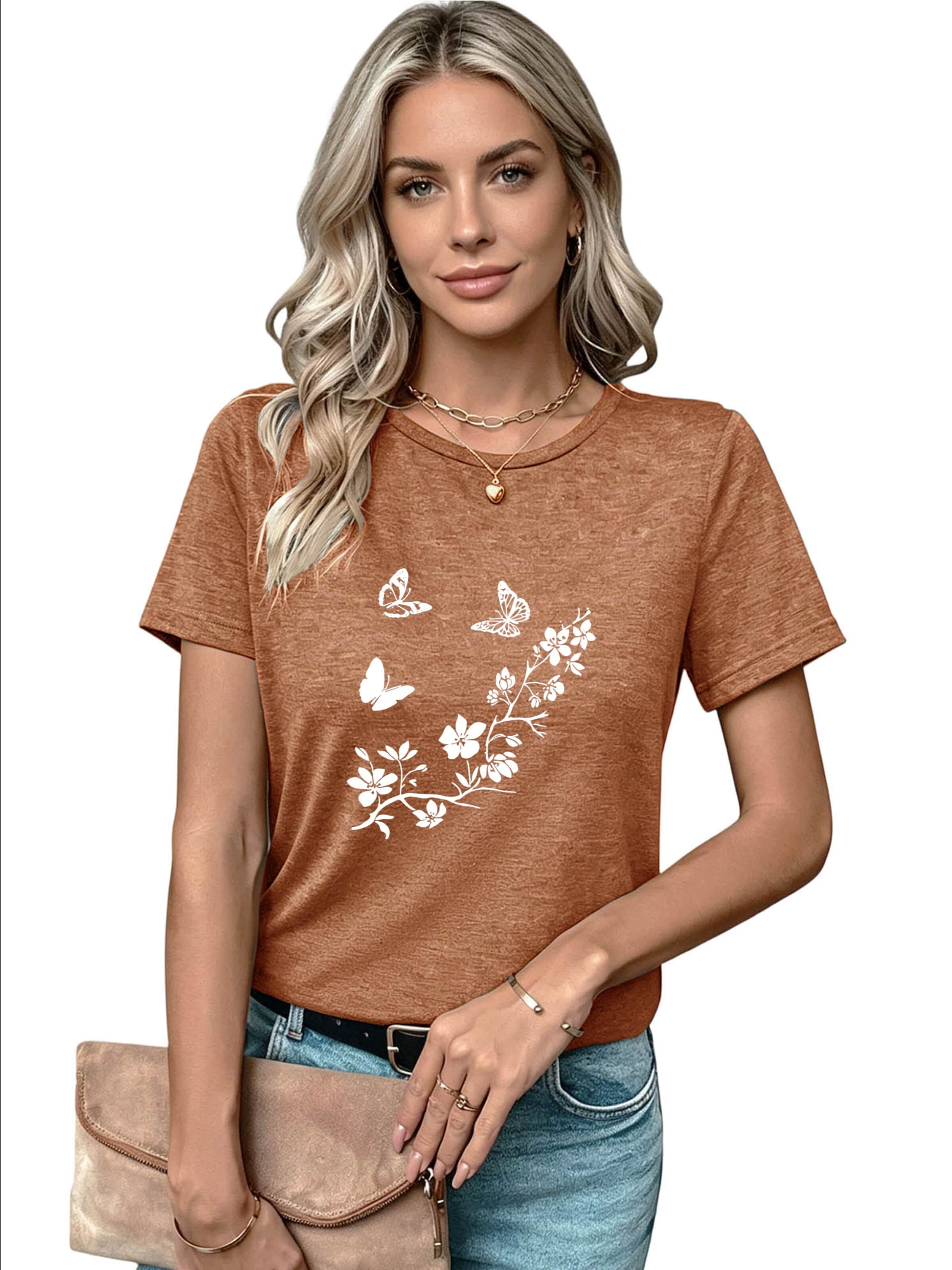 GORHEY Shirt in Bruin: voorkant