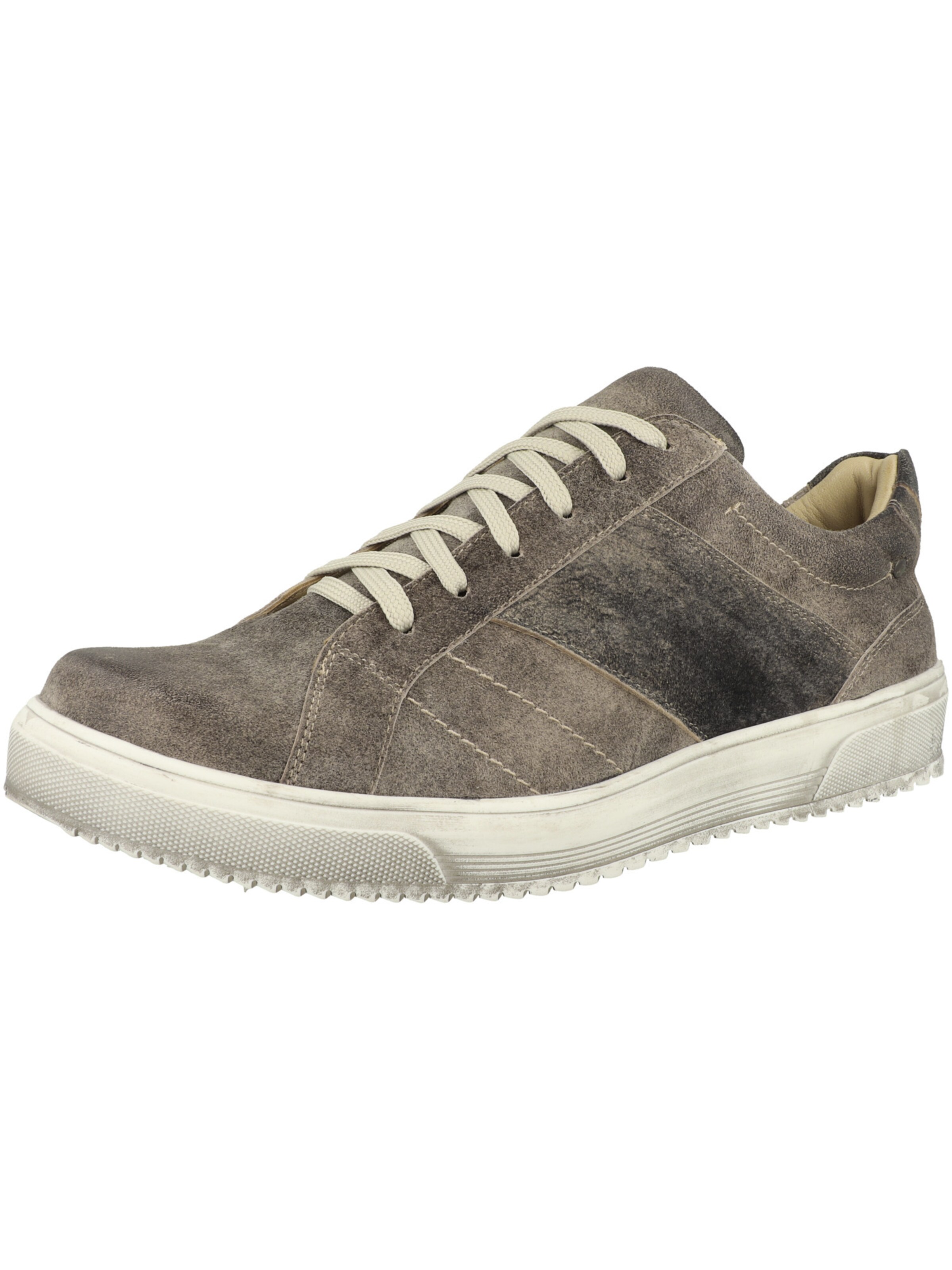 Baskets basses 'Droschke' SPIETH & WENSKY en marron : devant