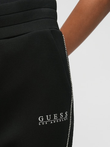 GUESS Tapered Hose 'VICTOIRE' in Schwarz