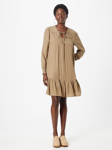 Freequent Dress 'LOU' in Beige: front