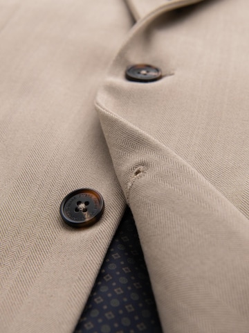 Ombre Regular fit Business blazer 'OM-BLZB-0135' in Beige