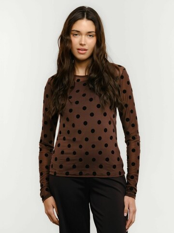 Liberte Essentiel Toppi ' MESH ' värissä ruskea