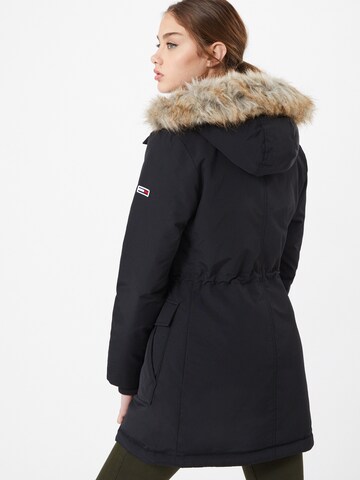 Tommy Jeans Winter Parka in Black