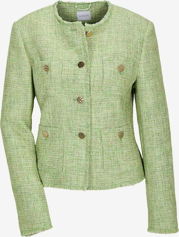 Blazer MADELEINE en vert : devant