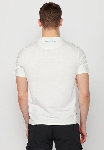 KOROSHI T-Shirt in Weiß