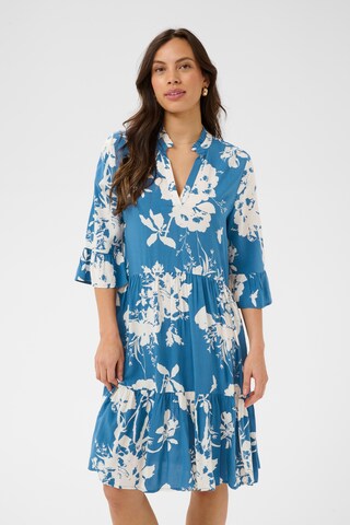 SAINT TROPEZ Kleid 'SZEda' in Blau: Vorderseite