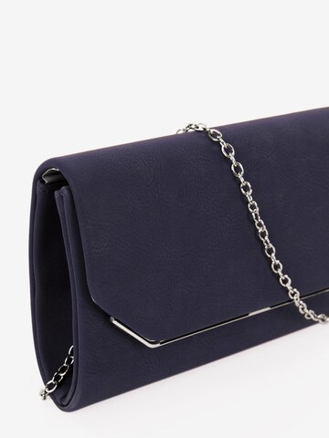 TAMARIS Clutch 'Amalia' in Blau