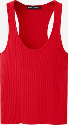 MANGO Stricktop 'LAURA' in Rot: Vorderseite