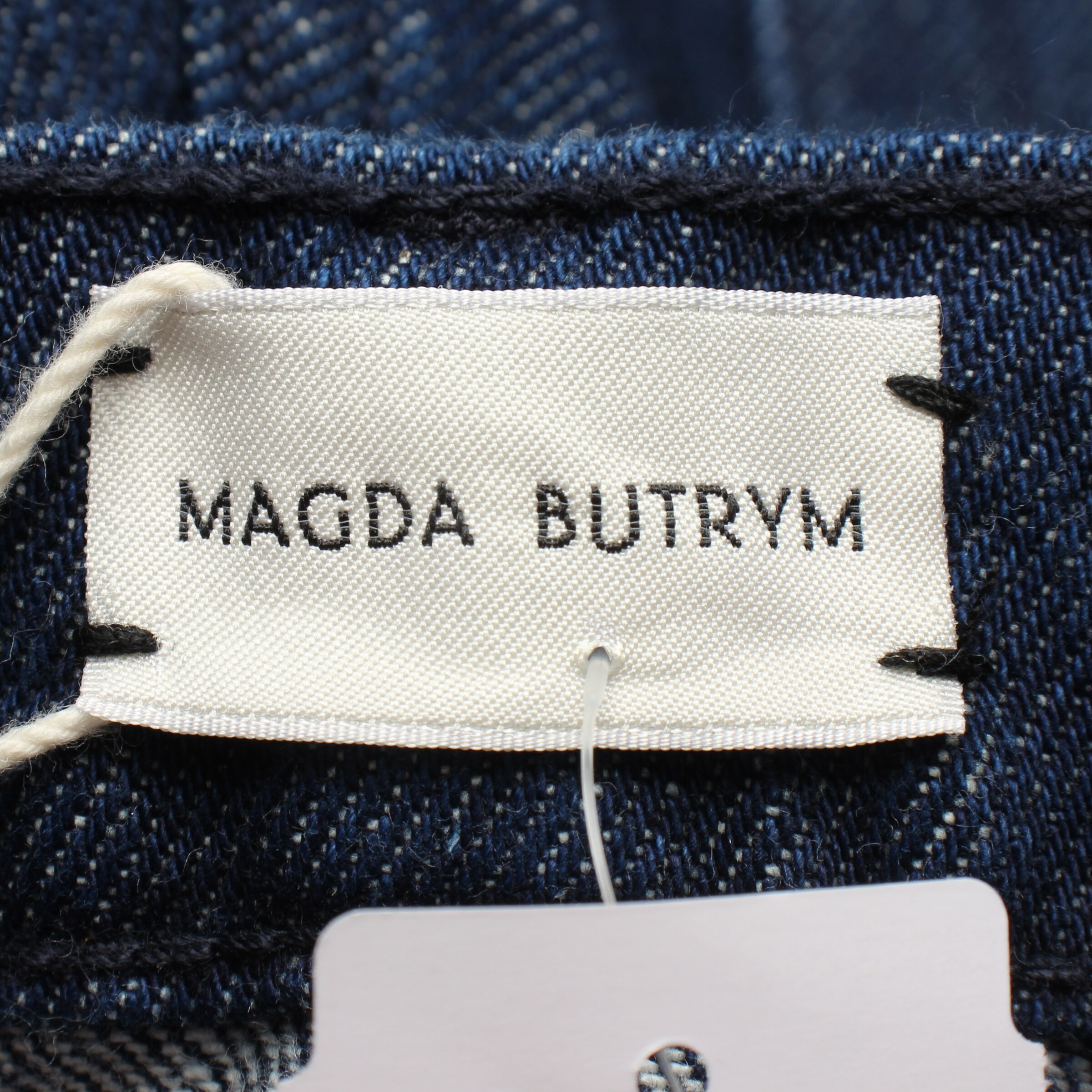 Magda Butrym Jeans in 24-25 in Blue