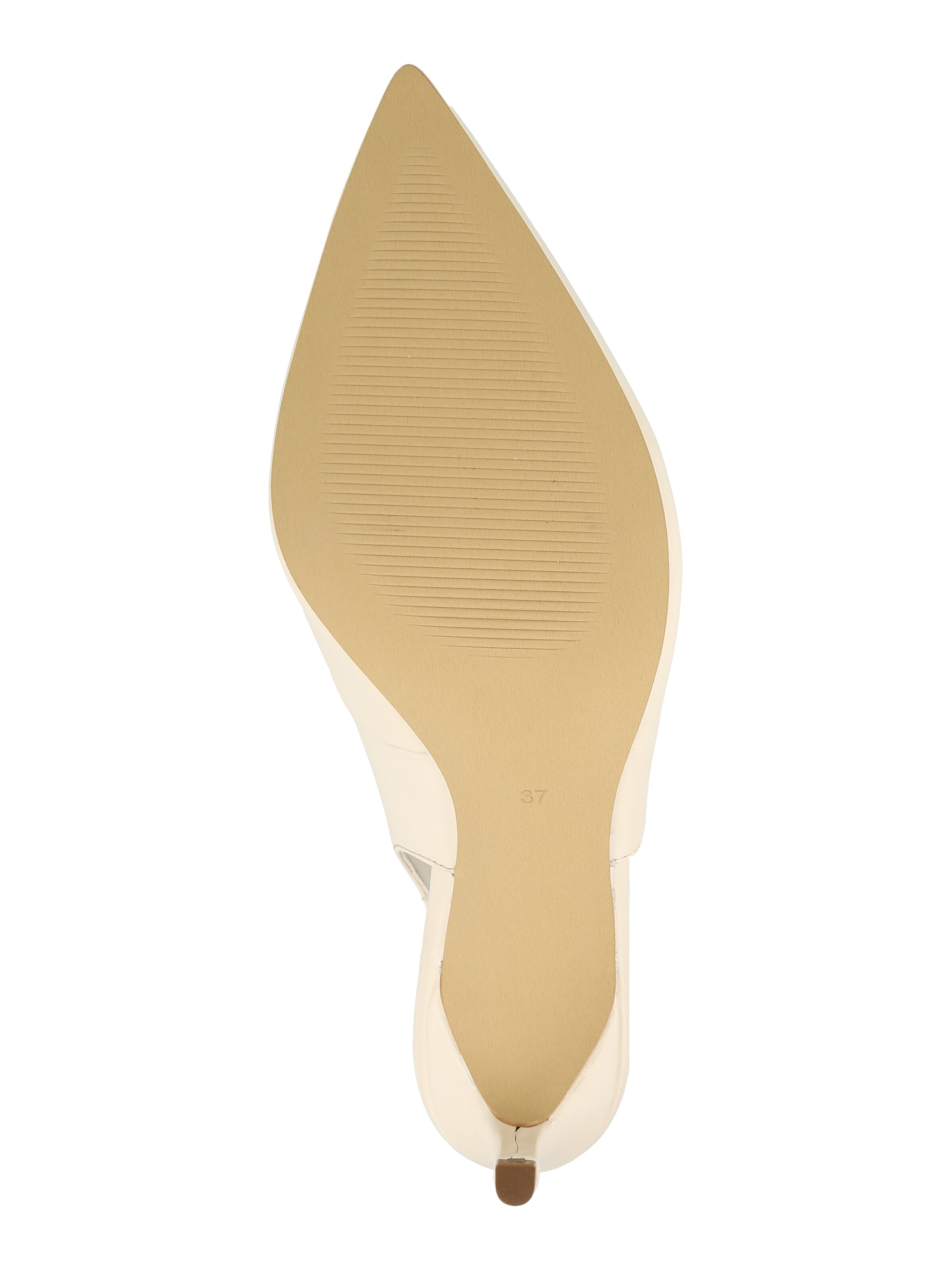 ABOUT YOU Дамски обувки на ток с отворена пета 'Charlene' в бяло