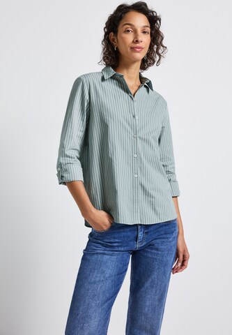 STREET ONE Bluse in Blau: Vorderseite