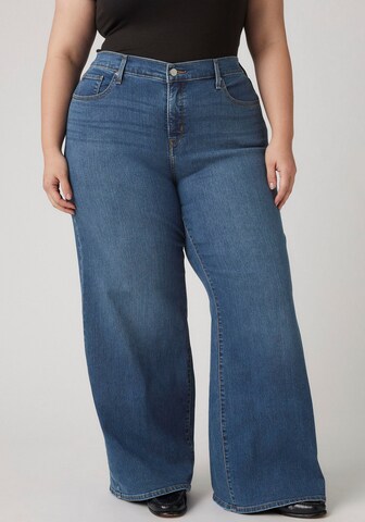 Levi's® Plus Wide Leg Jeans in Blau: Vorderseite