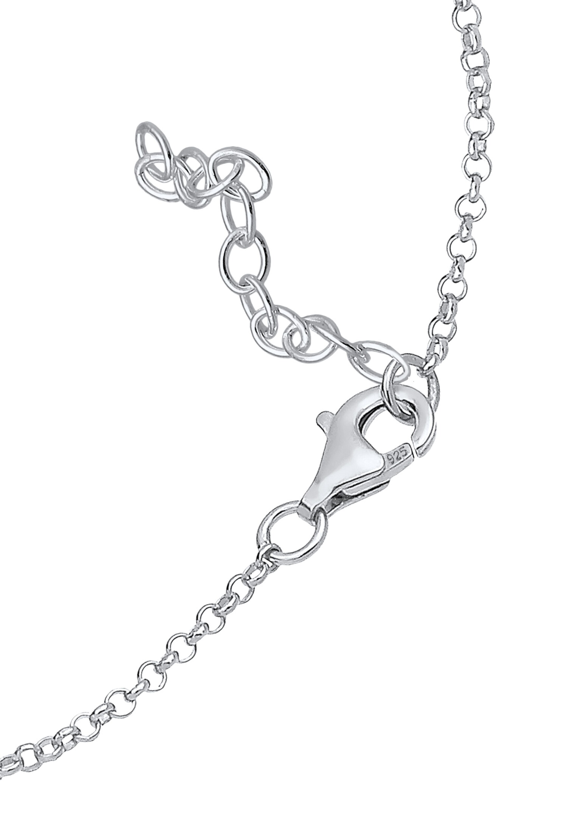 ELLI Náramek 'Kleeblatt' – stříbrná