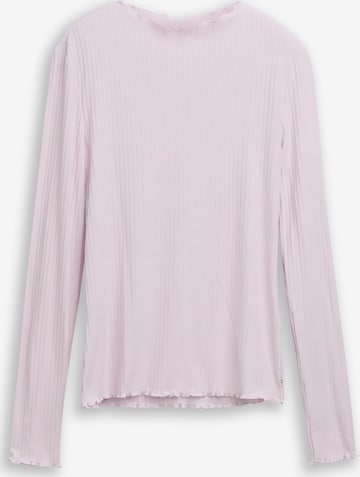 TOM TAILOR DENIM Paita värissä lila: etupuoli