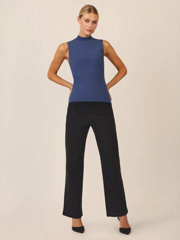 APART Knitted Top in Blue