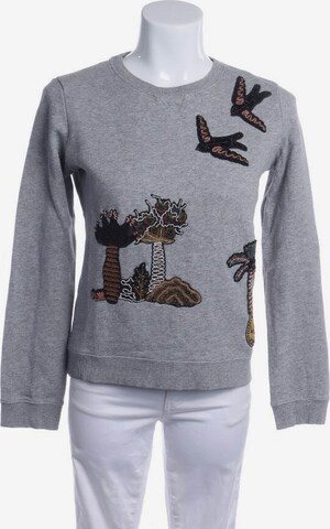 VALENTINO Sweatshirt & Zip-Up Hoodie in S in Grey: front