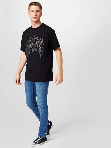 WEEKDAY T-Shirt in Schwarz