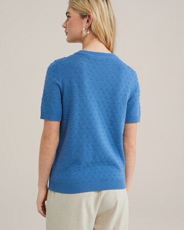 WE Fashion Pulover | modra barva