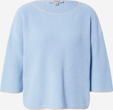 comma casual identity Pullover in Blau: predná strana