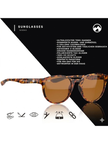Mowmow - Gafas de sol deportivas 'MowMow Niseko Sunglasses - Polarized - Men - Women' en marrón