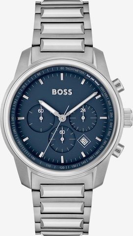 Orologio analogico di BOSS Black in argento: frontale