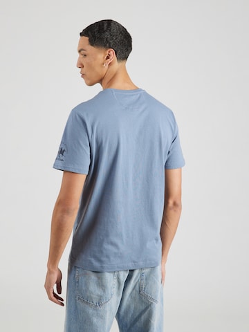 T-Shirt La Martina en bleu : derrière