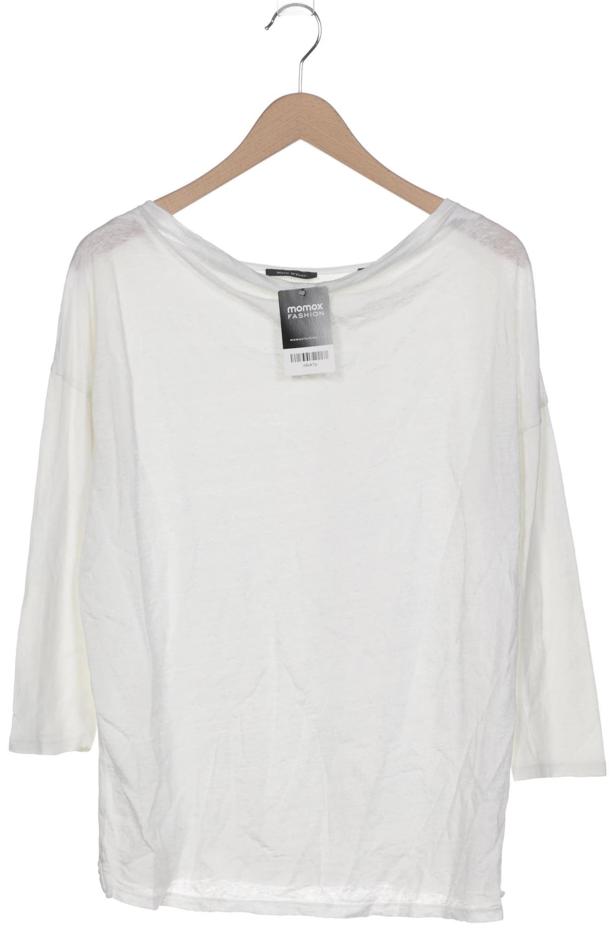 Marc O'Polo Langarmshirt XL in Weiß: Vorderseite