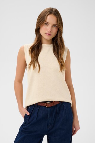 SAINT TROPEZ Sweater 'MilaSZ' in Beige: front