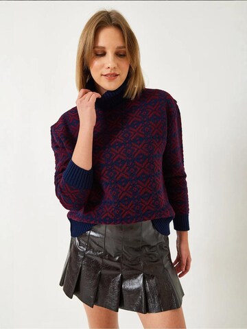 Bianco Lucci Trui in Blauw