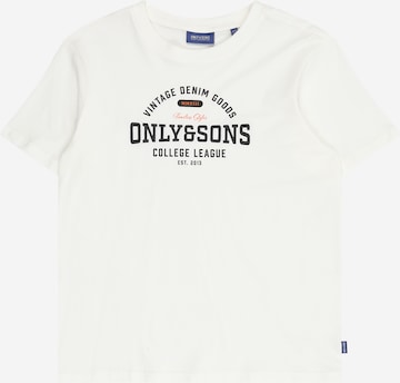 Only & Sons Junior Shirt 'OSJLENNY' in White: front