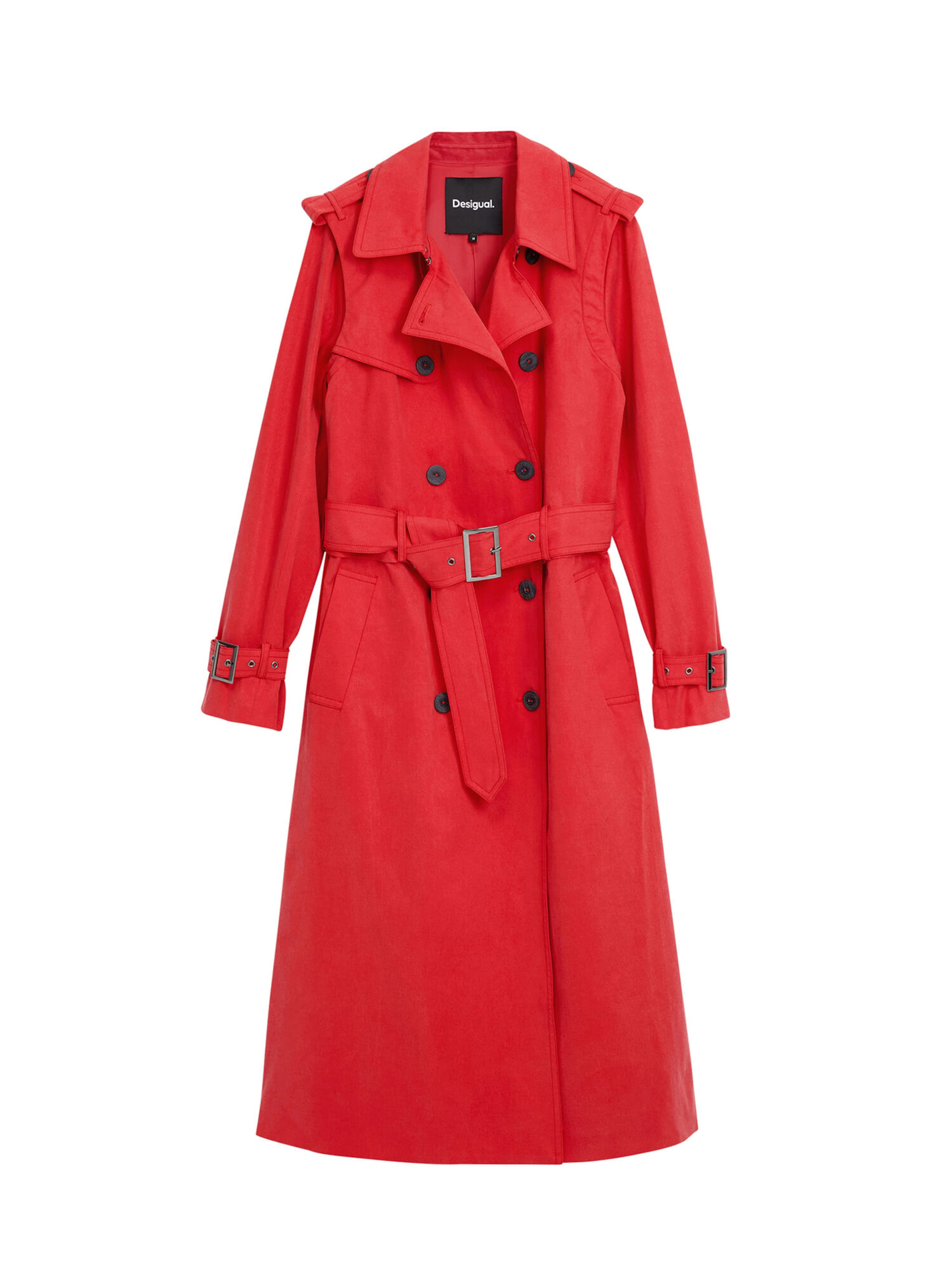 Desigual Övergångskappa i röd: framsida