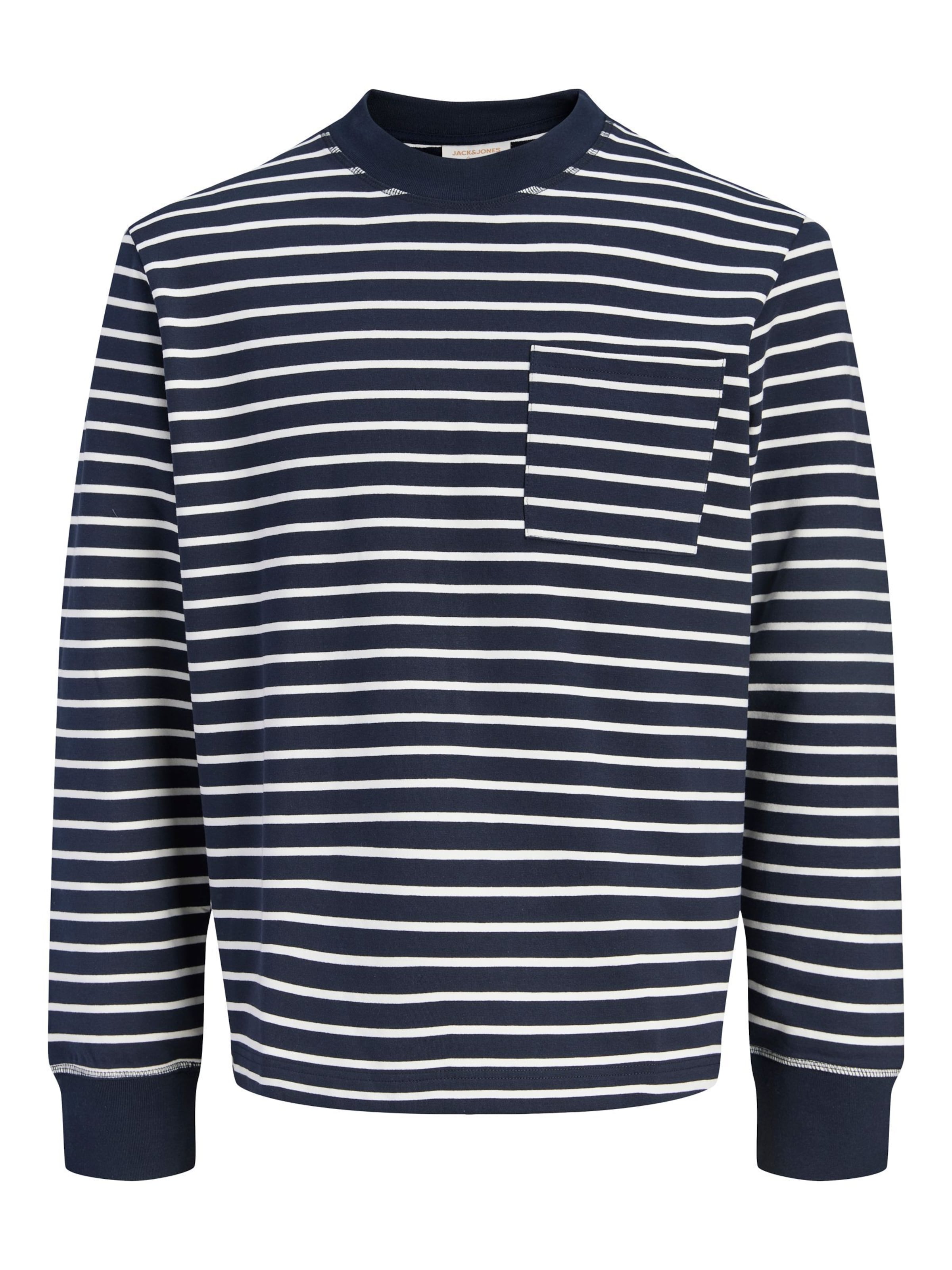 Sweat Jack & Jones Junior en bleu : devant