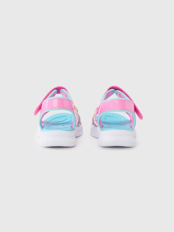 SKECHERS Σανδάλι 'JUMPSTERS' σε ροζ