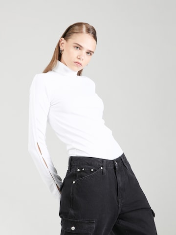 Calvin Klein Jeans Shirt in White: front