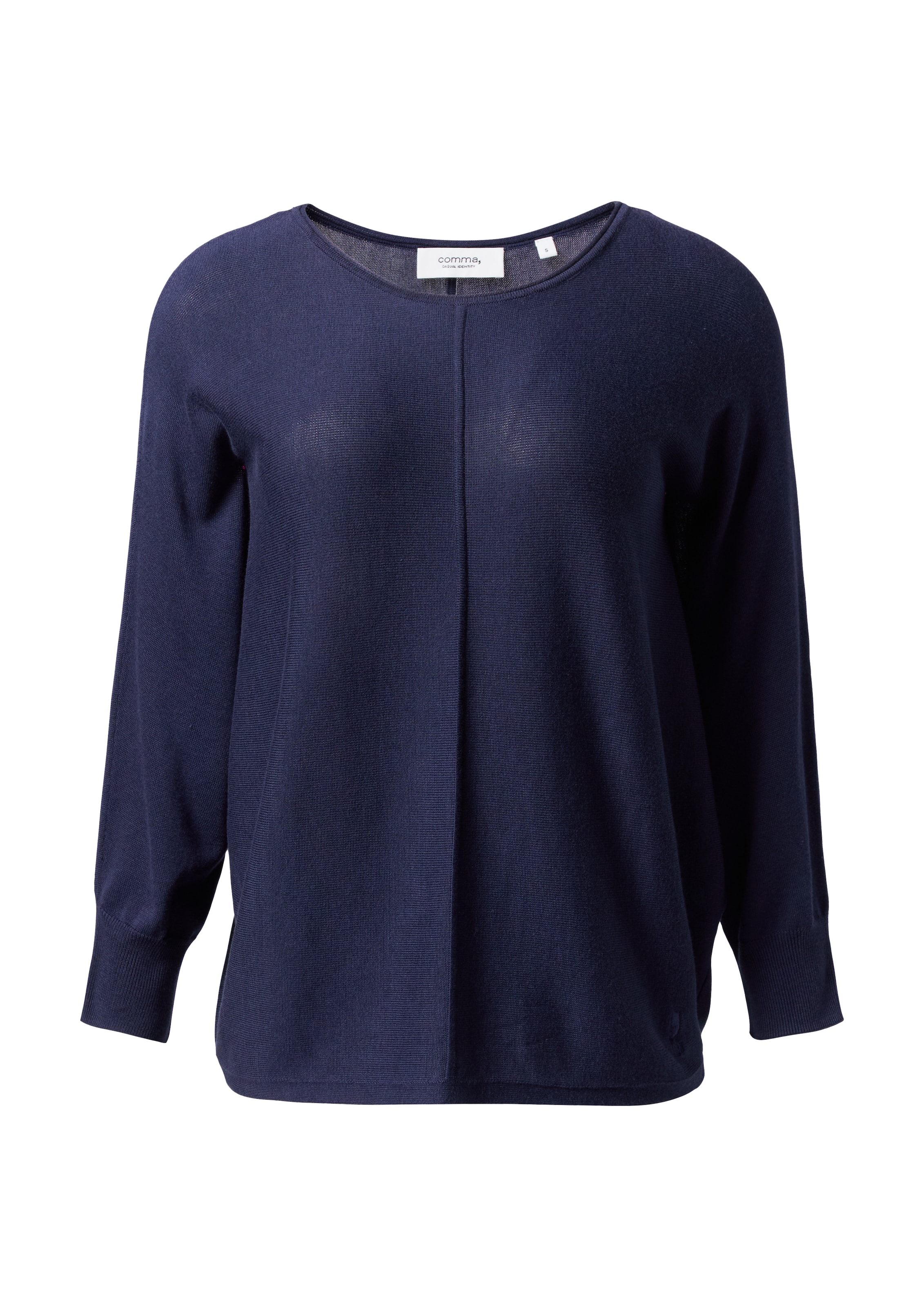 comma casual identity Sweater in Blue: front